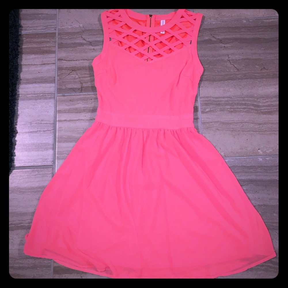 Xhilaration coral dress